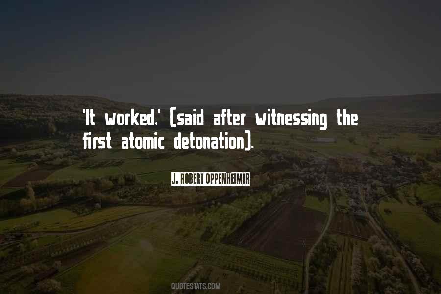 Detonation Quotes #4745