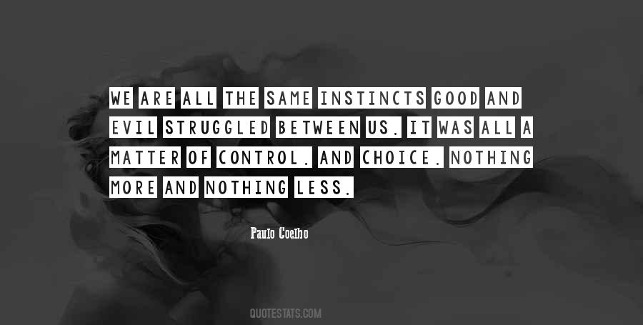 Devil&good Quotes #12007