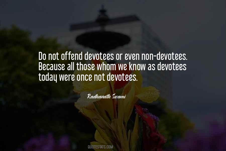 Devotee's Quotes #879254