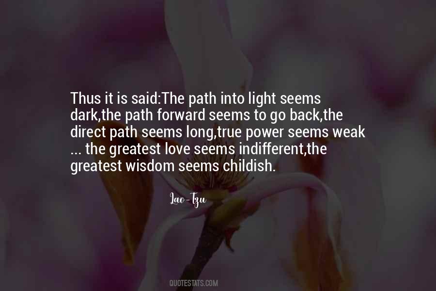 Quotes About Light Path #57101