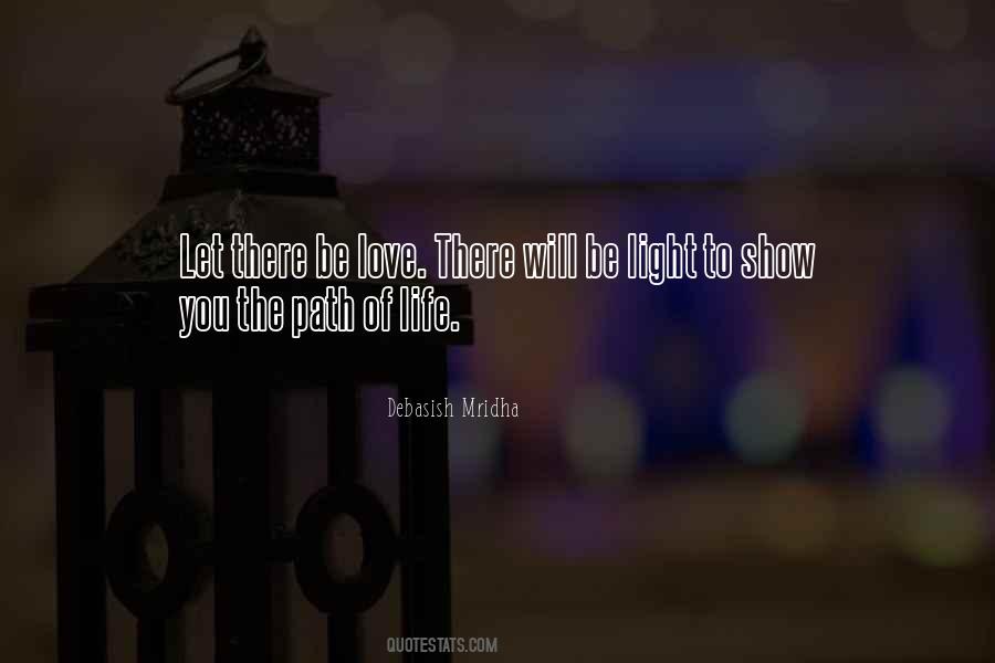 Quotes About Light Path #58419