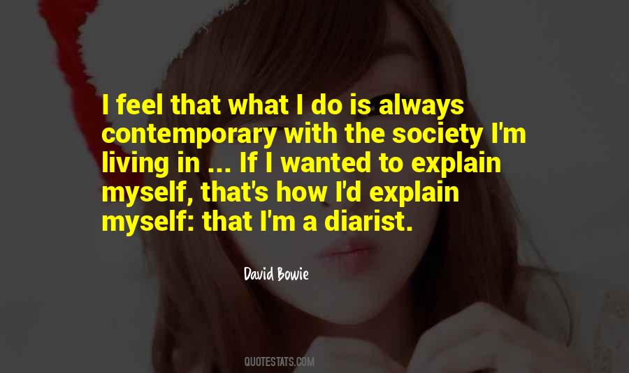 Diarist Quotes #484944