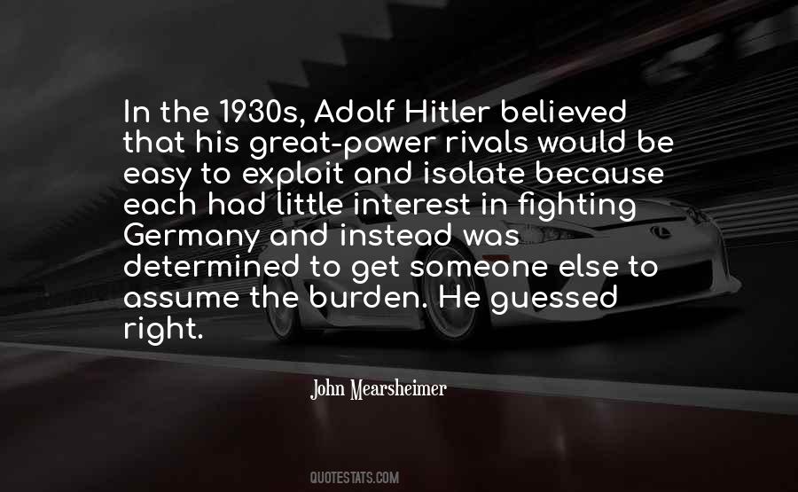 Quotes About Hitler's Germany #1358830