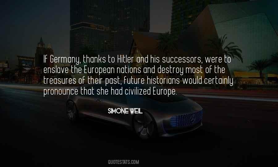 Quotes About Hitler's Germany #664146