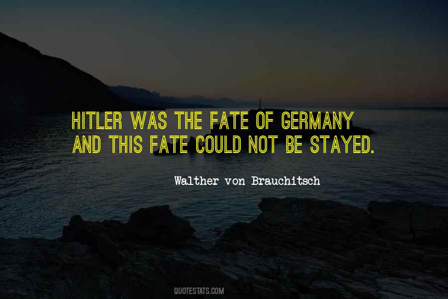 Quotes About Hitler's Germany #796175