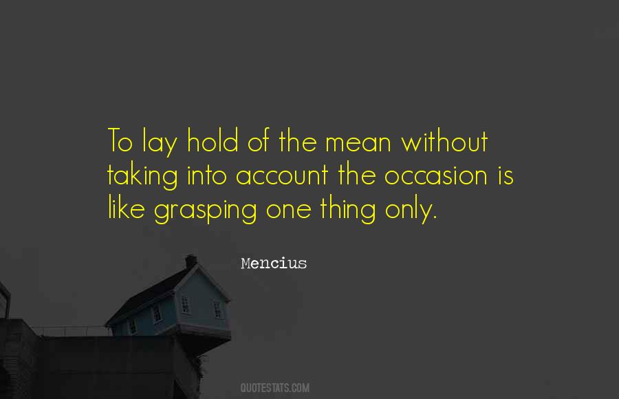 Quotes About Grasping #1534487