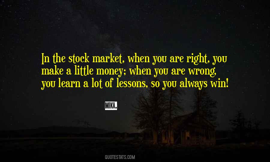 Quotes About Stock Market #926722