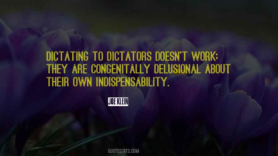 Dictating Quotes #536761