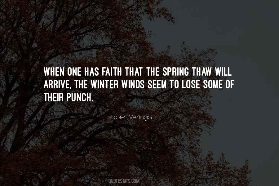 Quotes About Winter Thaw #673572