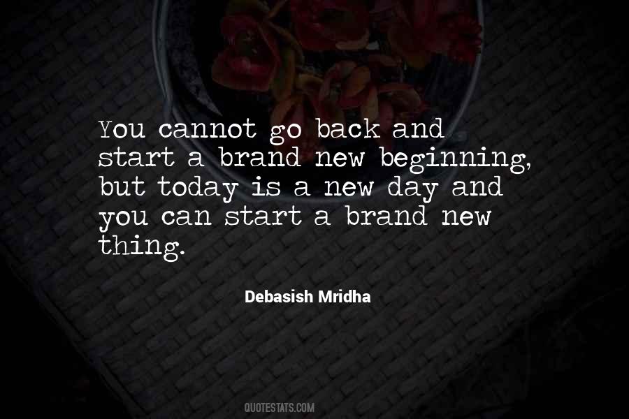 Quotes About Beginning New #16878