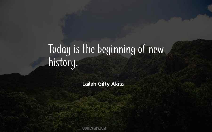 Quotes About Beginning New #323078