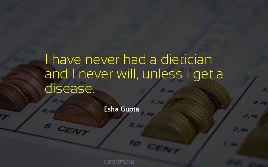 Dietician Quotes #1545505