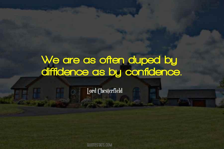 Diffidence Quotes #1510585