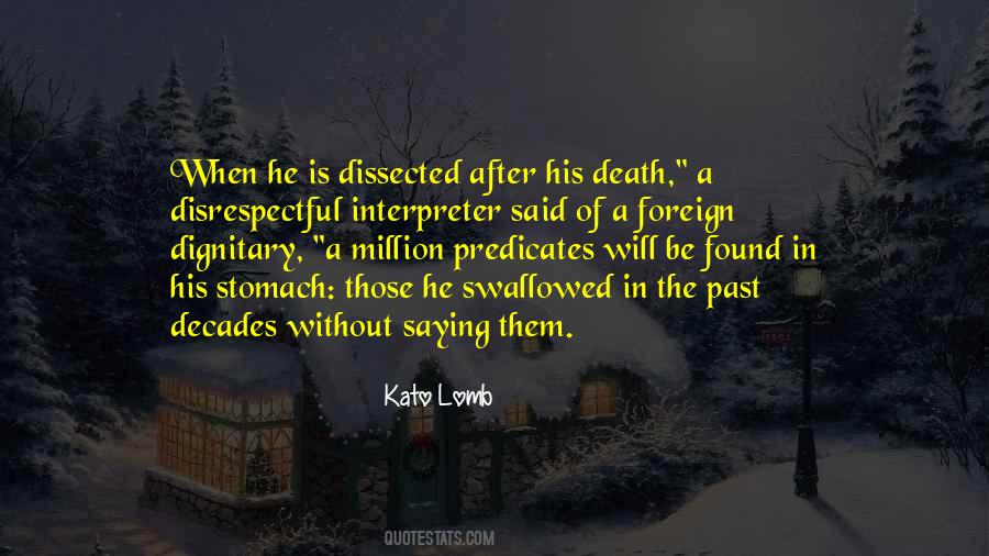 Dignitary Quotes #967526