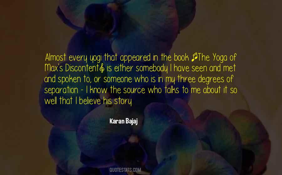 Quotes About 6 Degrees Of Separation #1074109