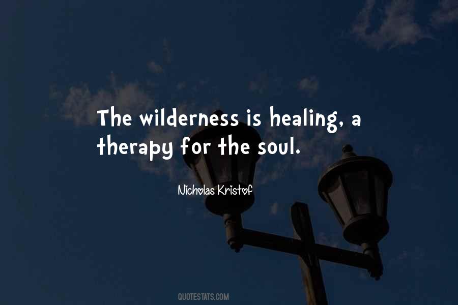 Quotes About Wilderness Therapy #444660