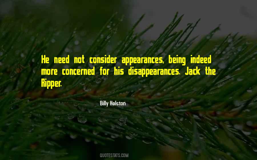 Disappearances Quotes #346191