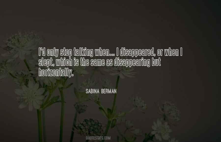 Disappeared Quotes #1151941