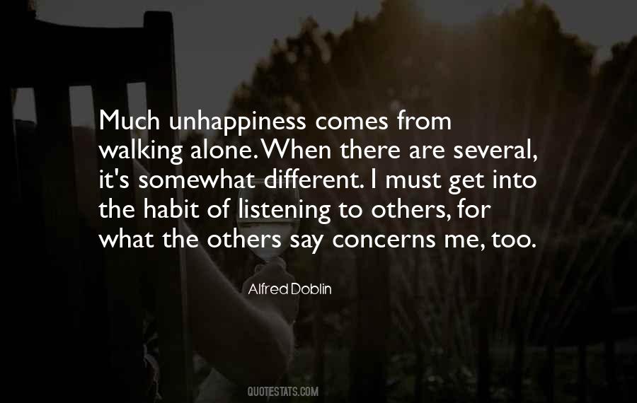 Quotes About Not Walking Alone #276722
