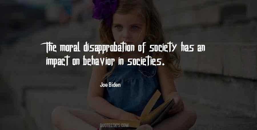 Disapprobation Quotes #1485697
