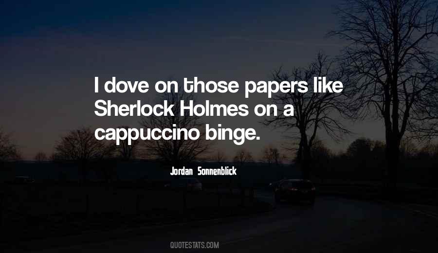 Quotes About Cappuccino #1730406