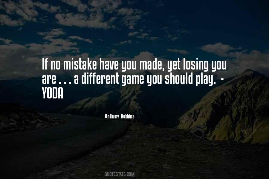 Quotes About Losing A Game #407993