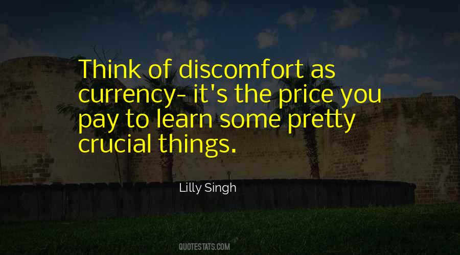 Discomfort's Quotes #1234972