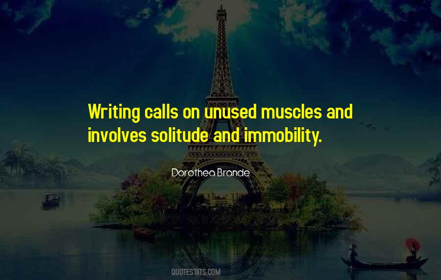 Quotes About Immobility #1354706