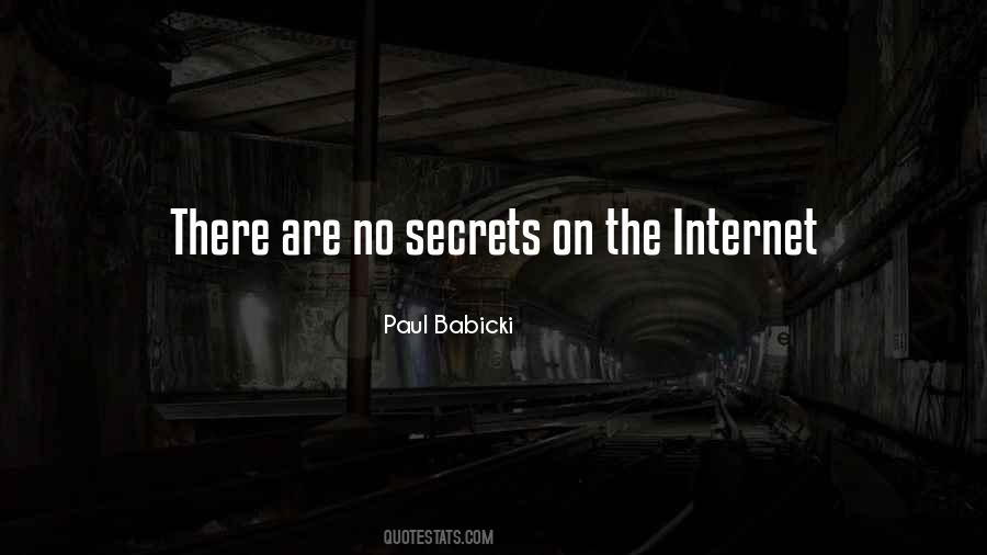Quotes About Privacy On The Internet #1825777