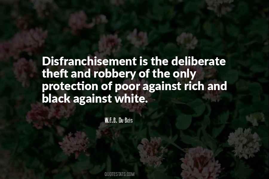 Disfranchisement Quotes #844539