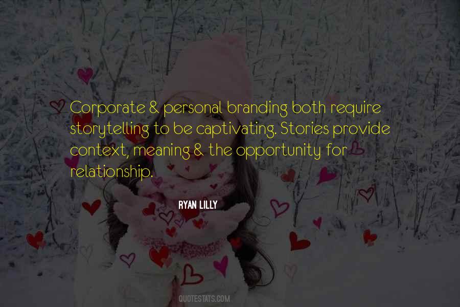 Quotes About Personal Branding #1417040