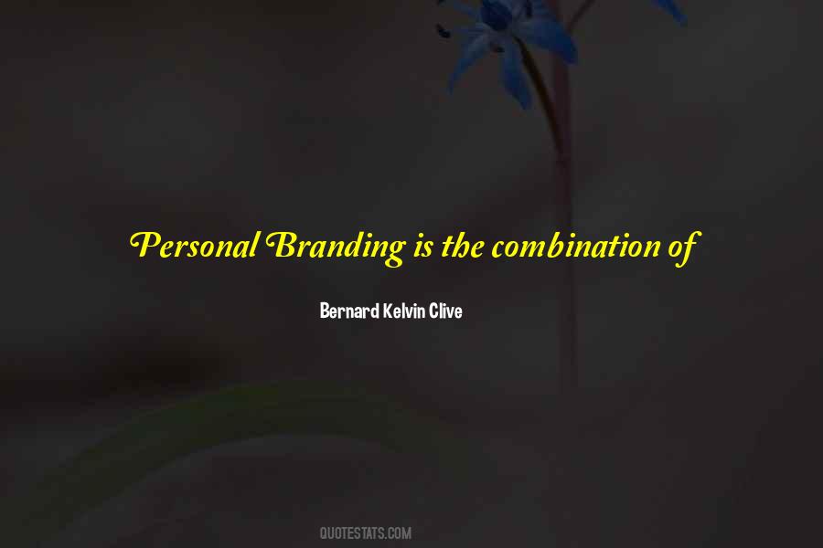 Quotes About Personal Branding #172706