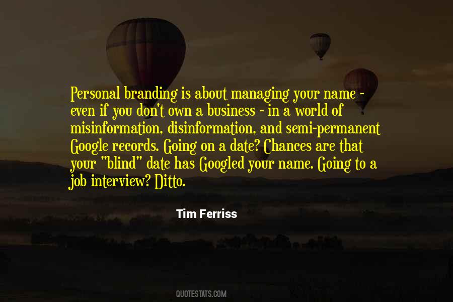 Quotes About Personal Branding #592440