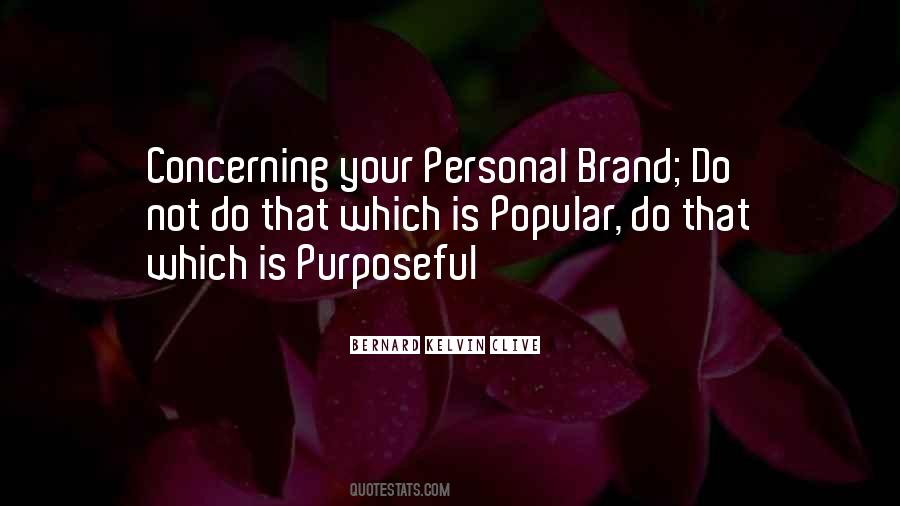 Quotes About Personal Branding #674677