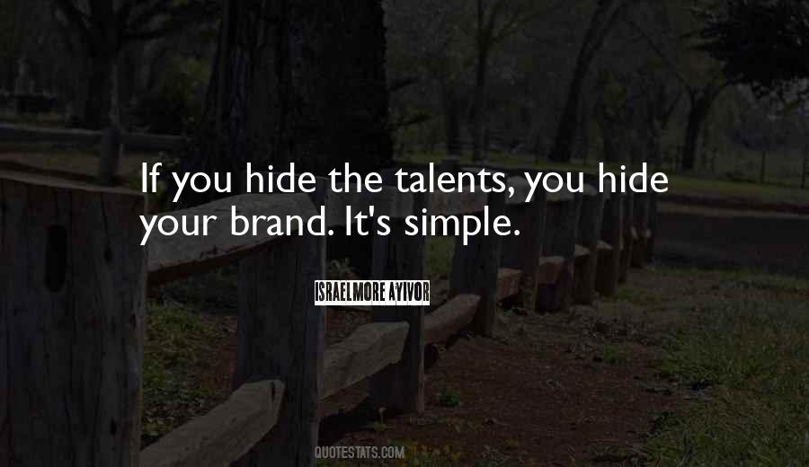 Quotes About Personal Branding #846519