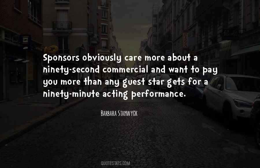 Quotes About Sponsors #1782478