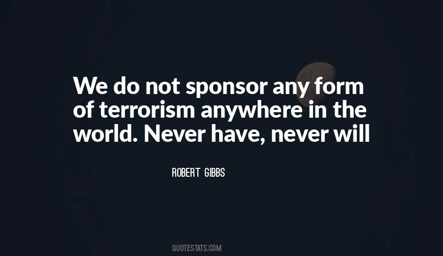 Quotes About Sponsors #496274