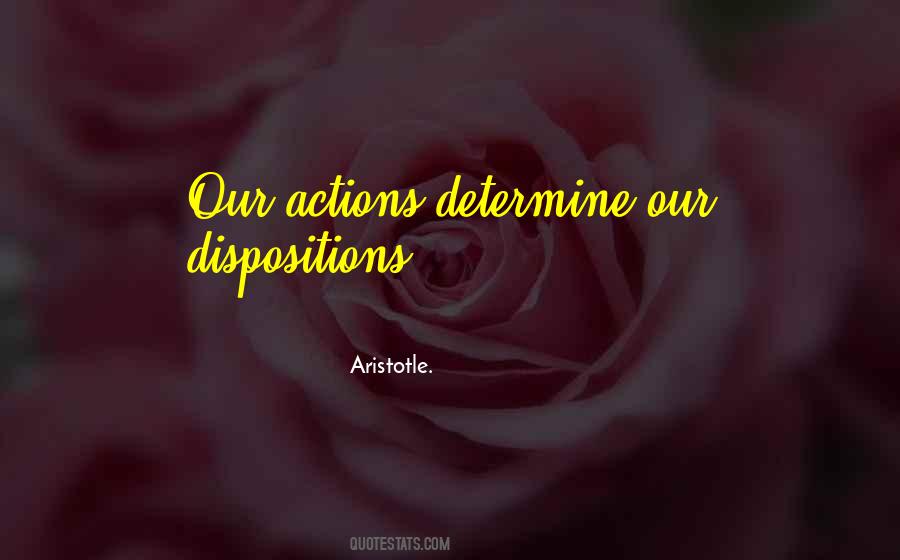 Dispositions Quotes #1172367