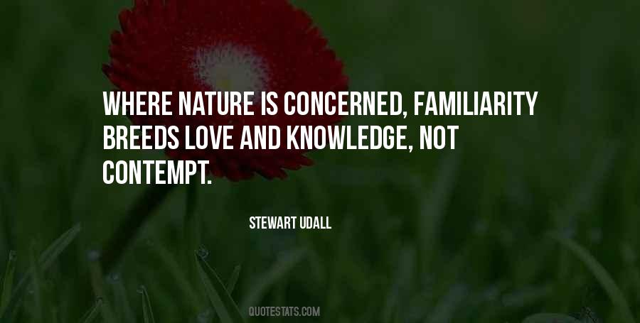 Quotes About Nature And Love #16988