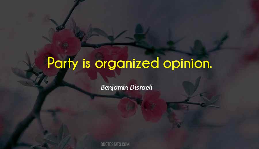 Disraeli's Quotes #152394