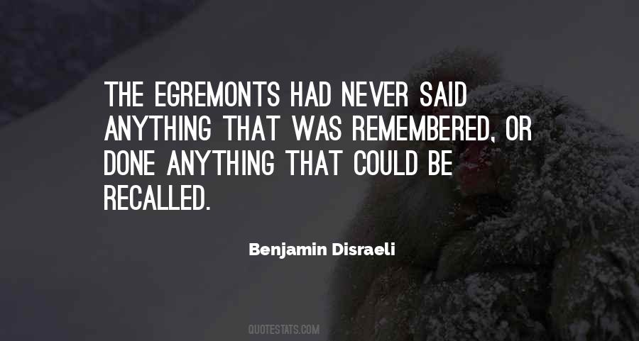 Disraeli's Quotes #157287