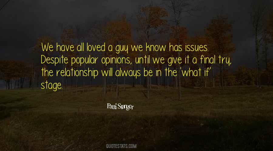 Quotes About Relationship Issues #1571221