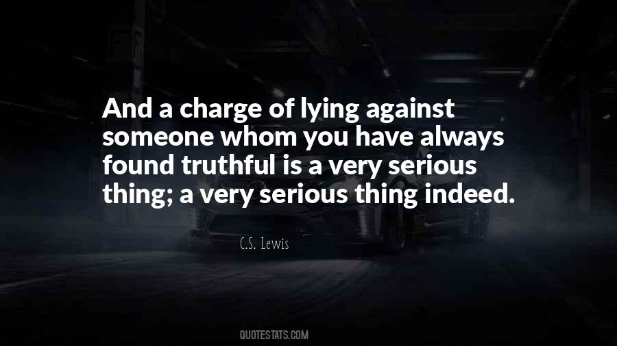 Quotes About Someone Lying #119582