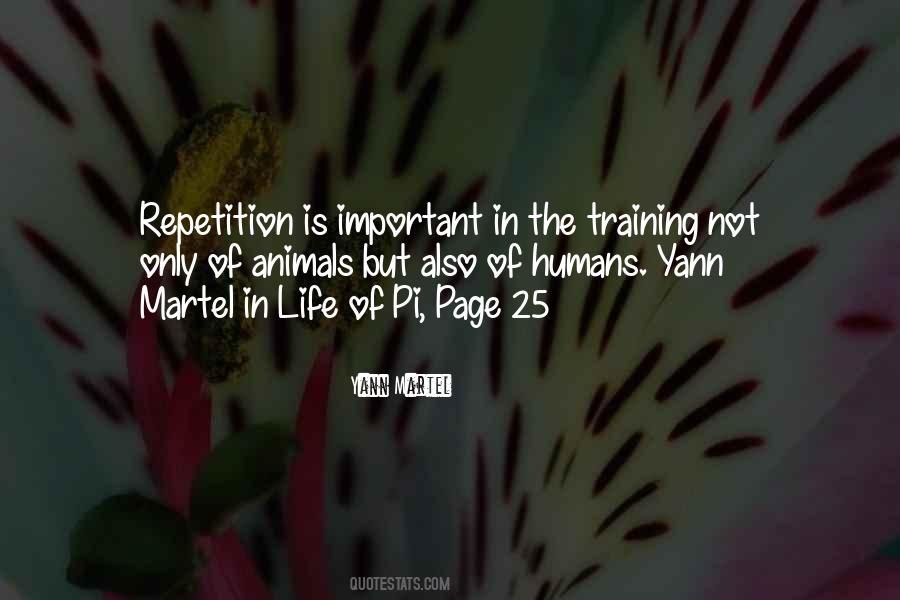 Quotes About Repetition #1126189