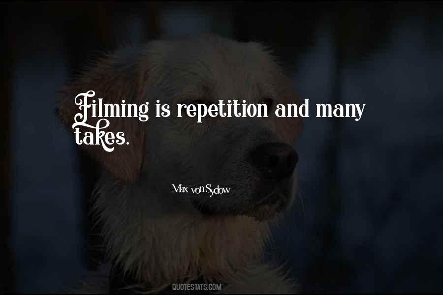 Quotes About Repetition #1329793