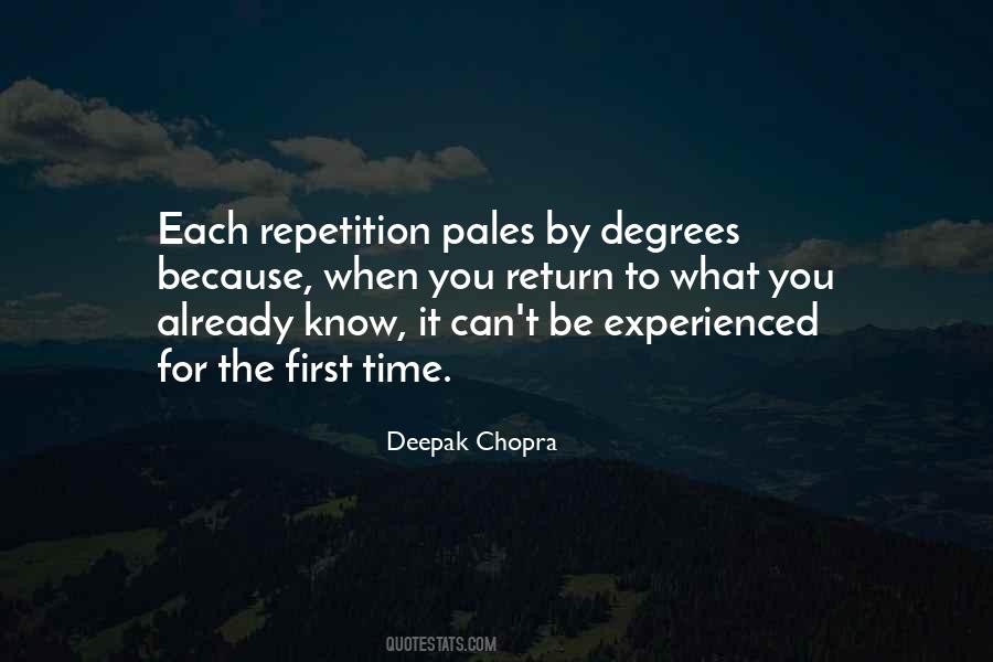 Quotes About Repetition #1363733