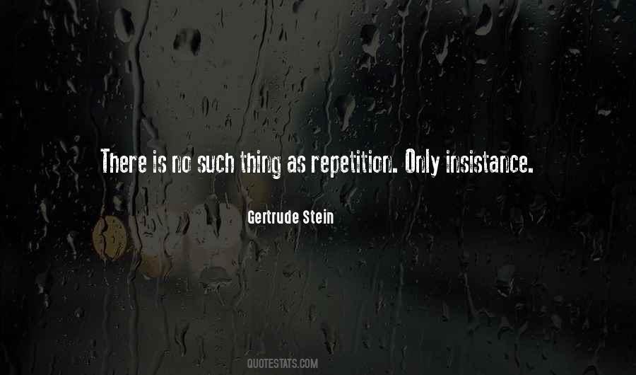 Quotes About Repetition #1377169