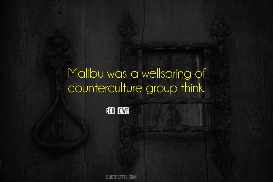 Quotes About Malibu #435299