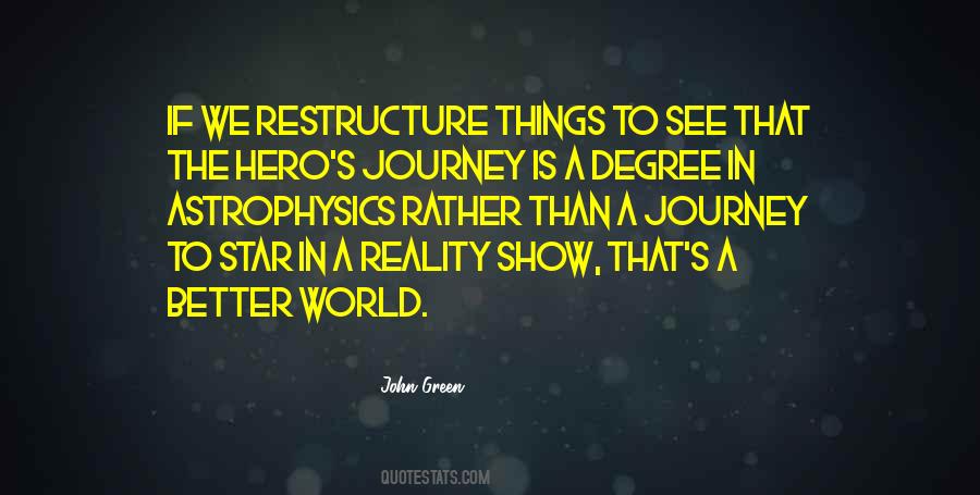 Quotes About A Hero's Journey #1625340