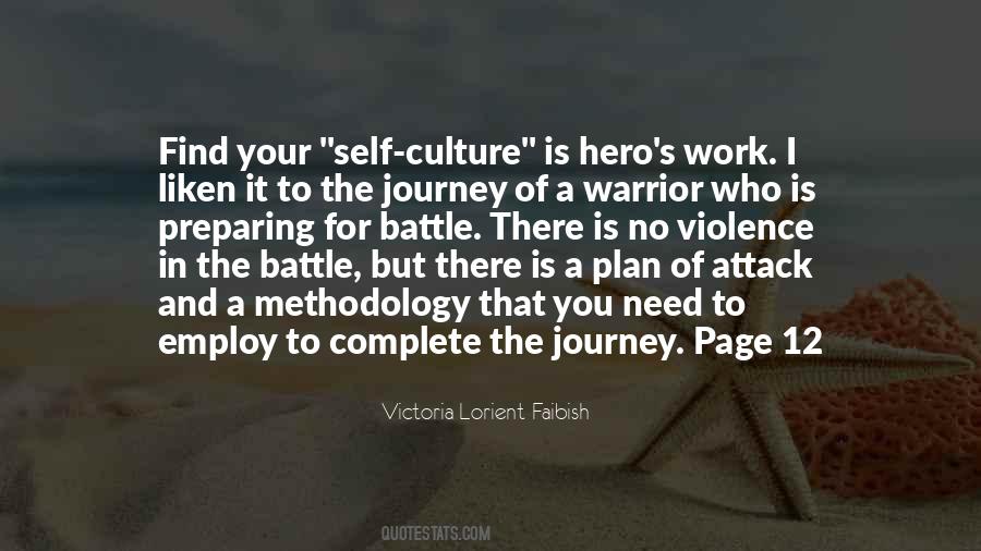 Quotes About A Hero's Journey #191209